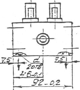 Рис.1. Габаритный чертеж питателя ДМ.0500-2(2-0500-2)