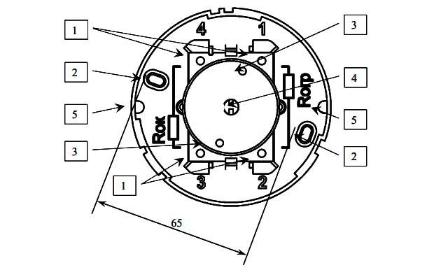 Рис.1. Схема извещателя FTL-A2